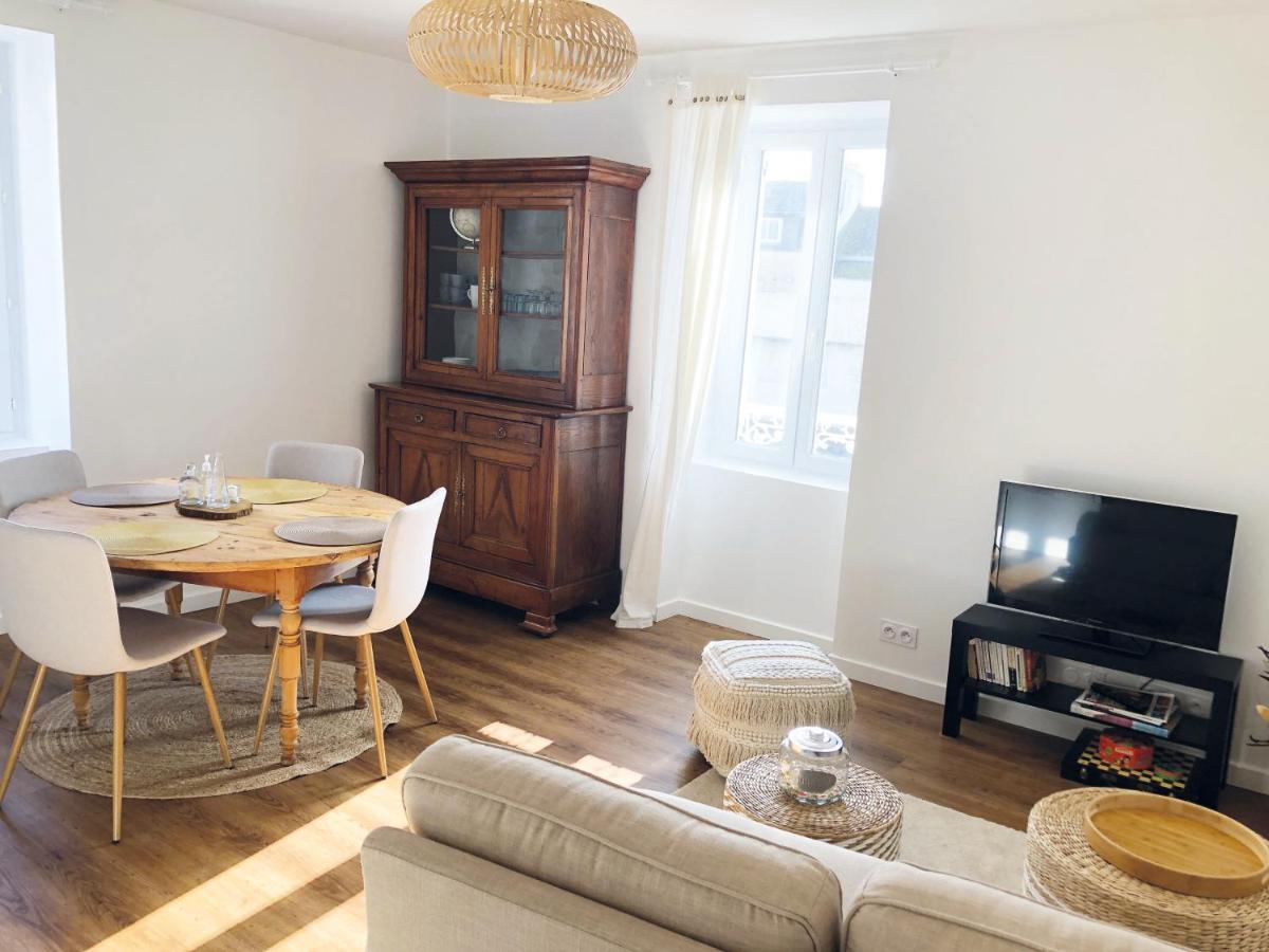Chez Jeannette, Appartement Entre Centre Et Plages Concarneau Eksteriør billede