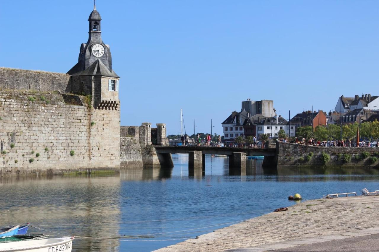 Chez Jeannette, Appartement Entre Centre Et Plages Concarneau Eksteriør billede