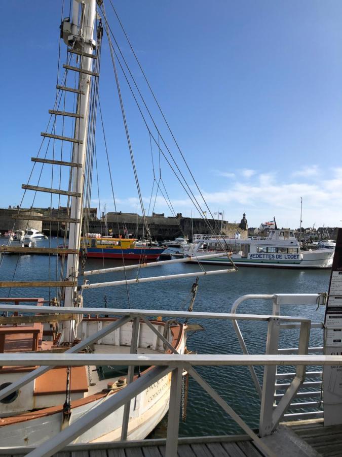 Chez Jeannette, Appartement Entre Centre Et Plages Concarneau Eksteriør billede